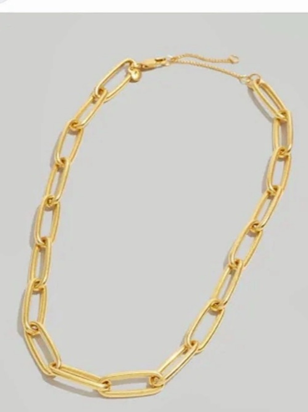 Madewell Large Paperclip Chain Necklace
